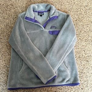Patagonia pull over fleece